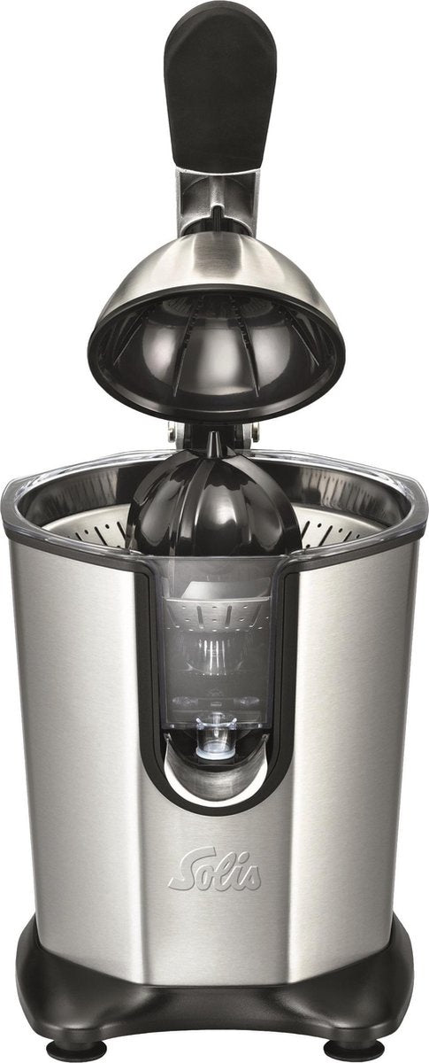 Solis Citrus Juicer 8453 Citruspers - Sinaasappelpers Elektrisch - Citroenpers Electrisch - 160 Watt - RVS Zilver