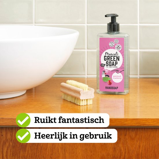 Marcel's Green Soap Handzeep - Patchouli & Cranberry - 500ml