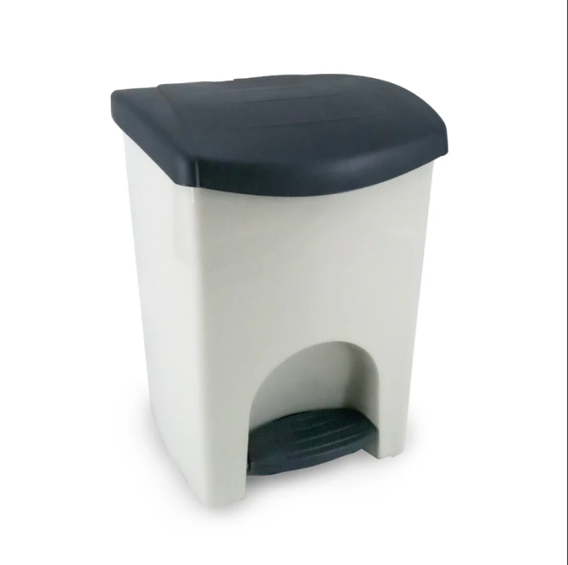Sp-Berner recycling prullenbak 50 l - 2 compartimenten - kunststof
