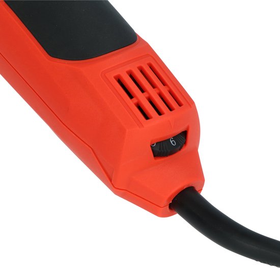 Carpoint Dual Action Polijstmachine - 650Watt - 6 snelheden - 2000-6400 Polijstbewegingen - 9mm Excentrische uitslag