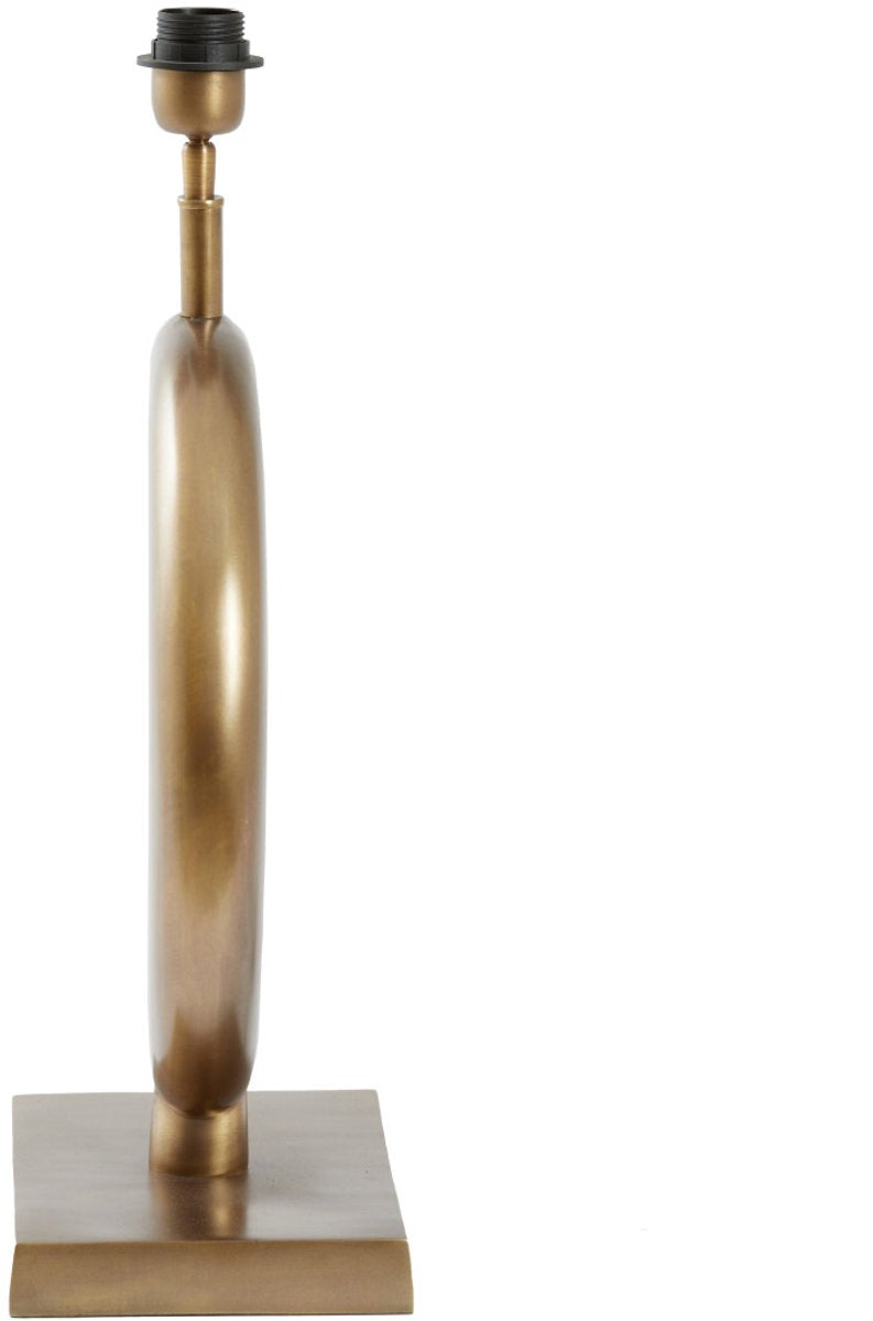 Light & Living Tafellamp Lune 50cm hoog - Antiek Brons