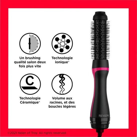 Revlon - Tools One Step Style Booster - Volume borstel en Föhnborstel in 1 (2 in 1) - 38 mm diameter - Ceramische coating