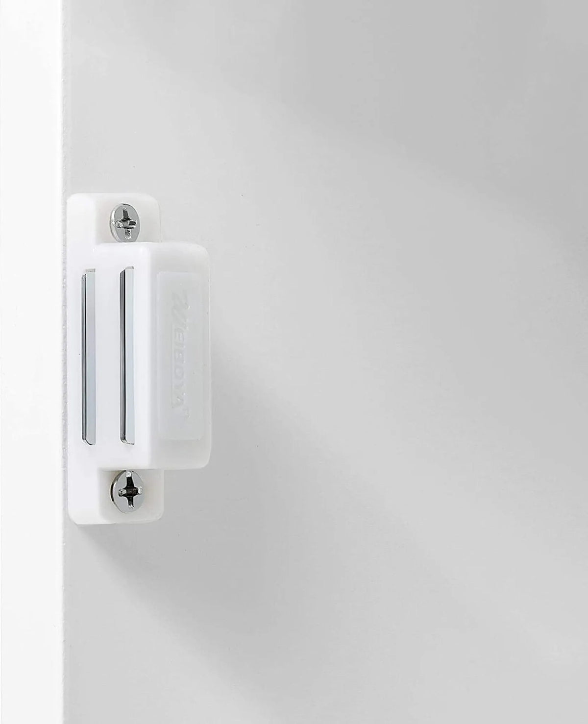 Yaheetech Badkamerkast Wandkast – 35 x 21 x 55 cm – Voorzien Van Twee Verstelbare Planken En Waterafstotende Coating En E1 MDF Constructie – Voor Badkamer En Keuken – Wit Hout