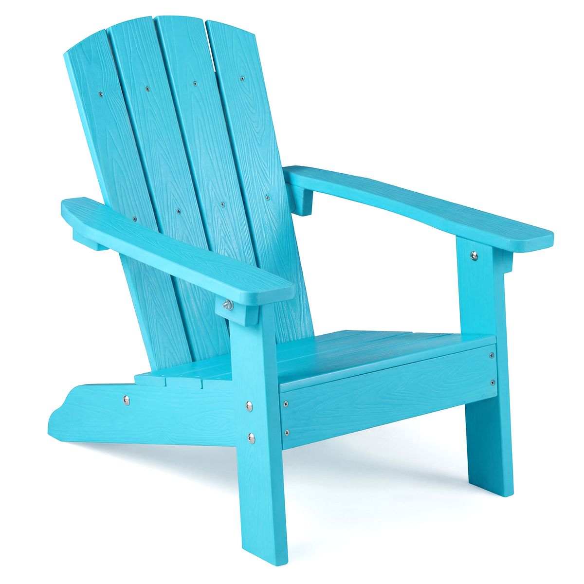 Coast Kinder Adirondack Tuinstoel - ergonomische rugleuning - weerbestendig HDPE - bruin