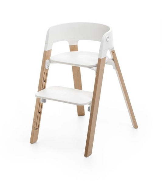 Stokke Steps Kinderstoel - White Naturel