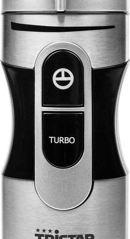 Tristar Staafmixer 1000W - MX-4829 - 1 Snelheid met turbo - Incl maatbeker - RVS