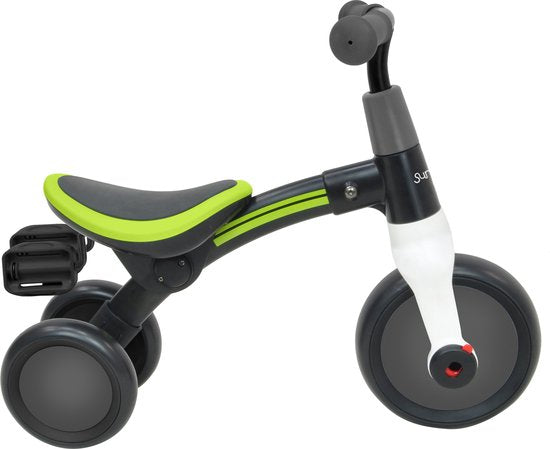 Sunny Walker 2-in-1 2000 Loopfiets Gepoedercoat Staal - Vanaf 2 jaar - Verstelbaar - EVA- Schuim banden
