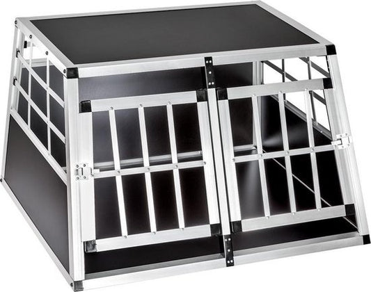 Tectake Autobench - Hondenbench - 89 x 69 x 50 cm