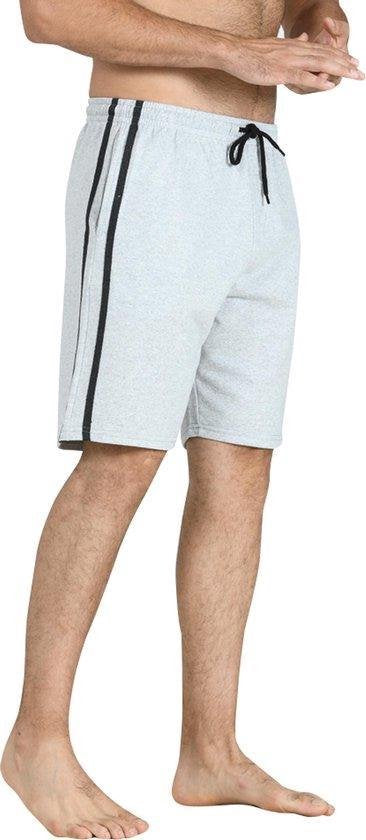 Comfort Essentials - Korte Broek Heren - Shorts Heren - 2pack - Zwart/Grijs - XL