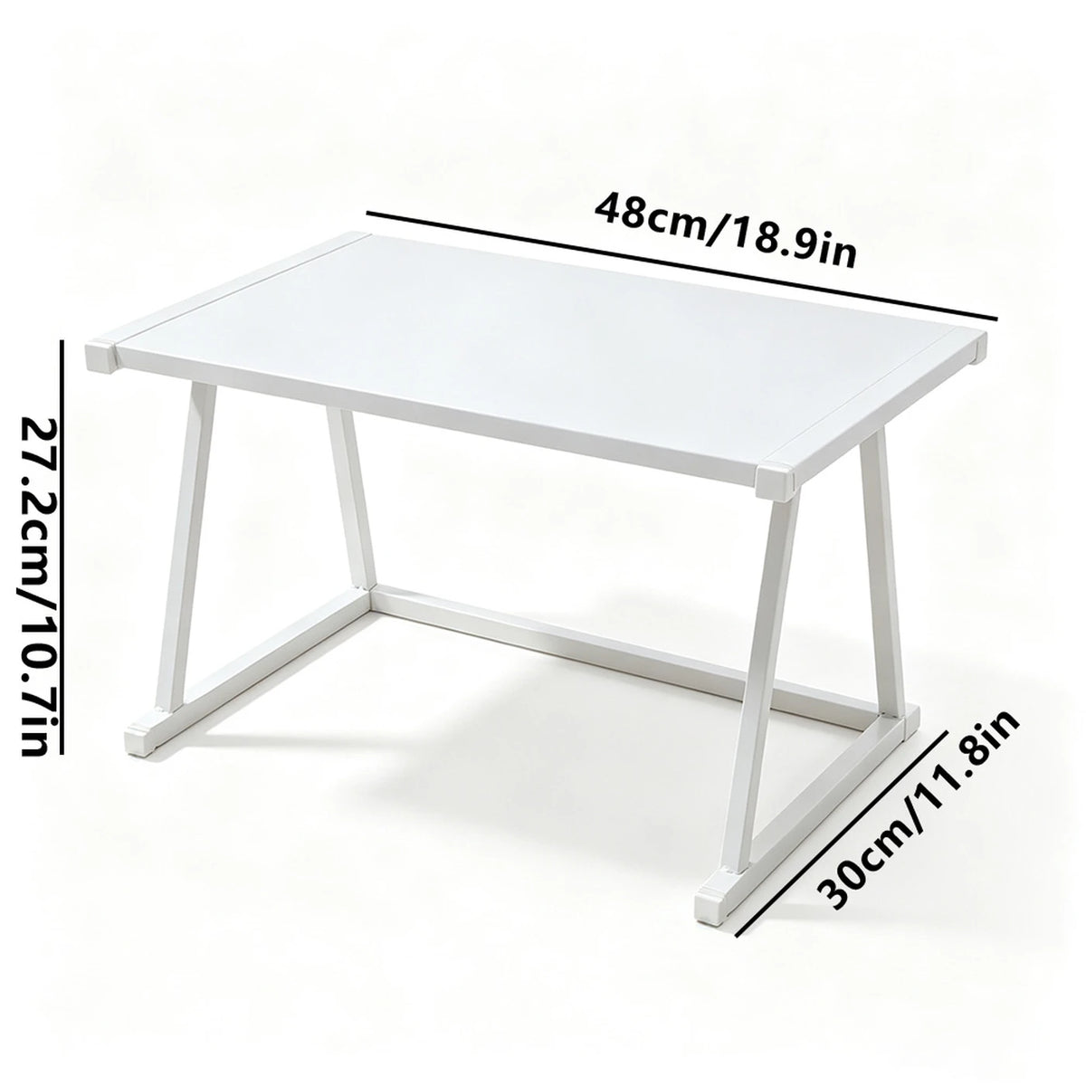 SRD Bureau met Printerrek wit - MDF