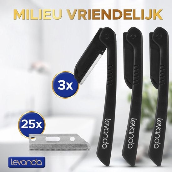 25 duurzame wenkbrauw scheermesje - dermaplaning -wegwerp scheermesje - eyebrow razor - wenkbrauw mesje - scheermesjes vrouw - wenkbrauw trimmer