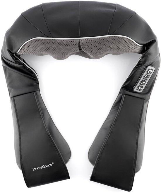 InnovaGoods Massaki - Shiatsu - Massageapparaat - 24W - Zwart