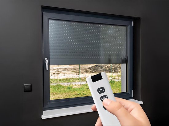 HeySmart Slimme wifi module voor rolluiken met afstandsbediening, compatibel met app voor bediening op afstand, timerfunctie, inbouw 503 of DIN rail, eenvoudig te installeren