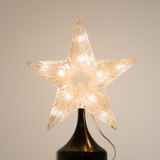 LED kerstdecoratie voor buiten 210 cm met 370 warm witte LED's