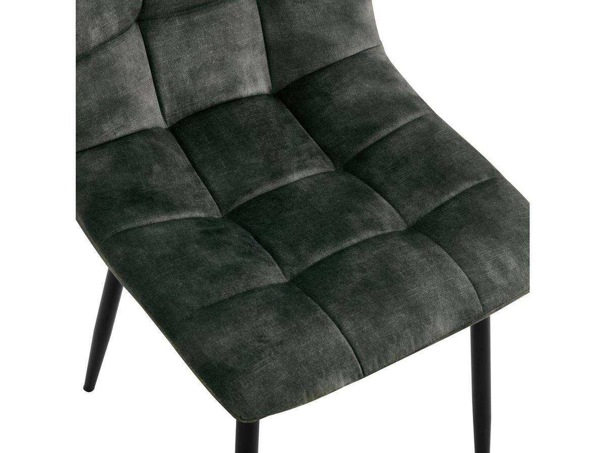 Multifurn Yerevan Eetkamerstoel - Duopack - Velvet Groen - Set van 2