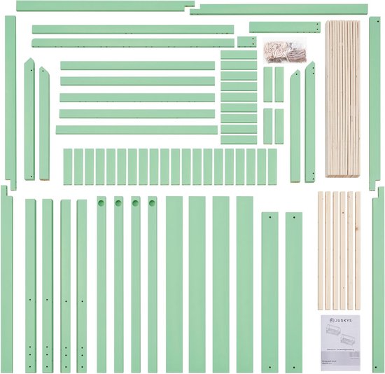 Kinderbed Marli - 90 x 200 cm - Mint