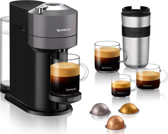 De'Longhi Nespresso Vertuo Next ENV120.GY - Koffiecupmachine - Grijs