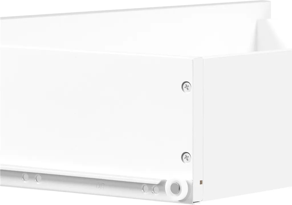 Yaheetech Badkamerkast 75 x 30 x 80 cm - Wit - Opbergkast met Lade, Deur en Verstelbare Planken