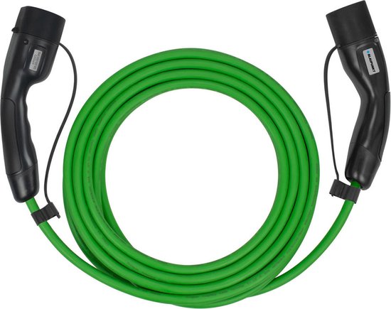 Blaupunkt Laadkabel Elektrische Auto A1p32at2 Groen 8 Meter