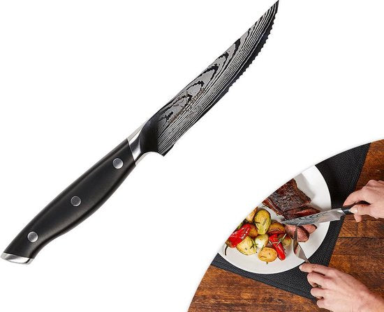 Trusted Butcher steakmessenset Het scheermesscherpe steakmes