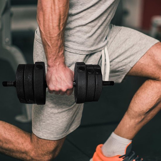 Fitby Dumbbells 20 KG - Dumbbell - Gewichten Set - Verstelbare Dumbells - Halterset - Dumbbell Set