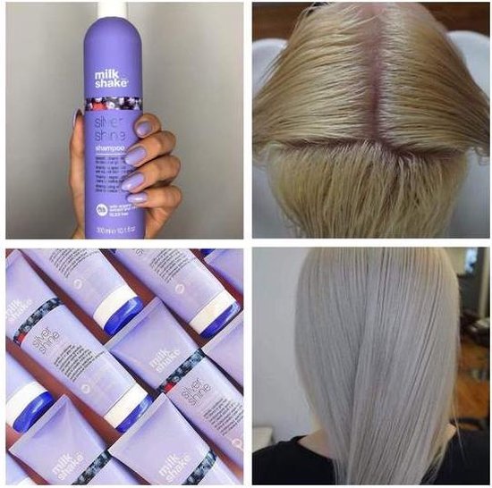 Milk Shake - Schuim Conditioner Silver Shine Blond Haar Grijs Haar (200 ml)