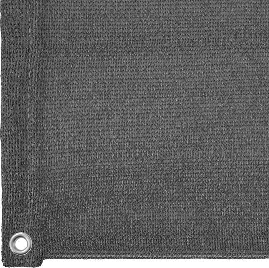 tectake -  Balkonscherm, variant 2 grijs 75 cm  - 402878