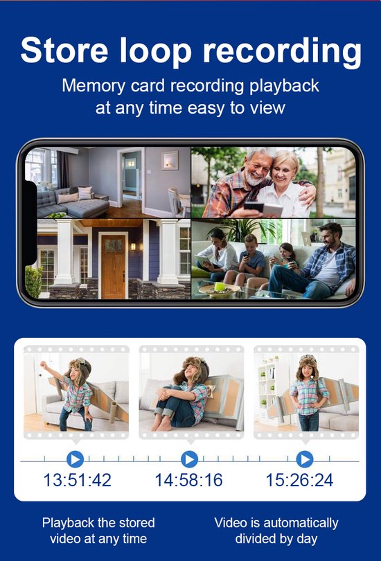 Fuegobird  Y17  Smart Waterdichtheid IP66 IP camera - buiten - draai- en kantelbaar - Ondersteuning 2.4G/5G WIFI - 3MP - PTZ IP Camera