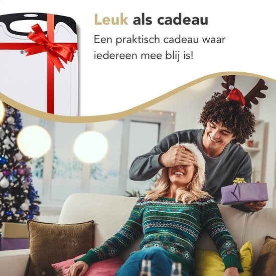 Rochester Kunststof snijplanken set – 3-Delig – Anti-Slip Handvaten – Luxe design – Vaatwas Bestendig – Duurzaam