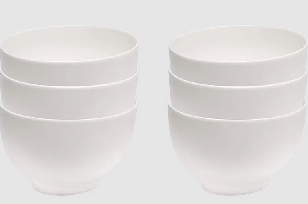 Vivo by Villeroy & Boch Basic White Schaal - 6-delig - Wit - ø 15 cm