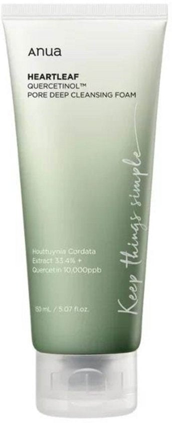 ANUA - Heartleaf Quercetinol Pore Deep Cleansing Foam - Koreaanse huidverzorging - 150 ml