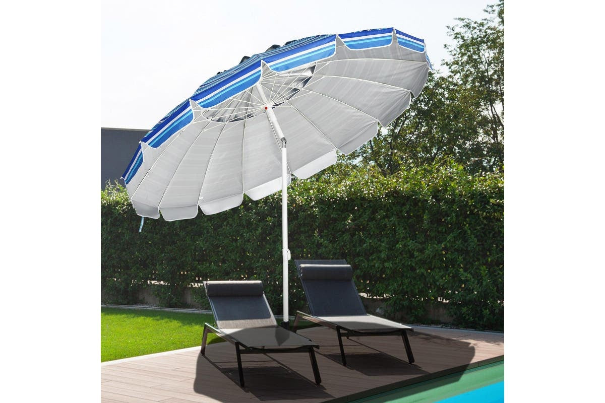 Coast Parasol - 245cm - Blauw