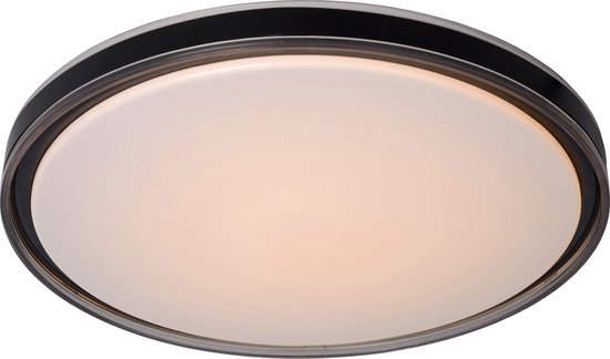 Lucide SILAS - Plafonnière - Ø 48,5 cm - LED Dimb. - 1x36W 2700K - 3 StepDim - Fumé
