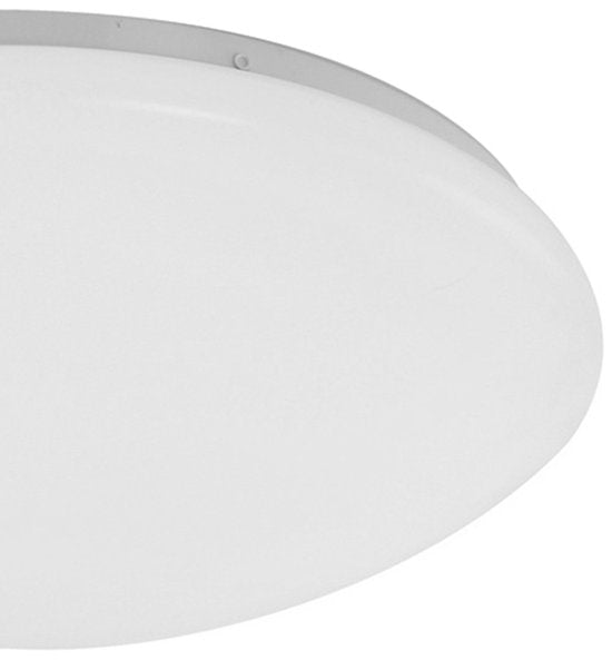 Plafondlamp Galaxy 7827W Wit 2700 Kelvin - Kunststof/Metaal - Modern - Mexlite, Geschikt voor Badkamers (IP44)