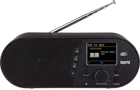 Imperial DABMAN d105 Compacte DAB+ /FM / Bluetooth-radio Zwart