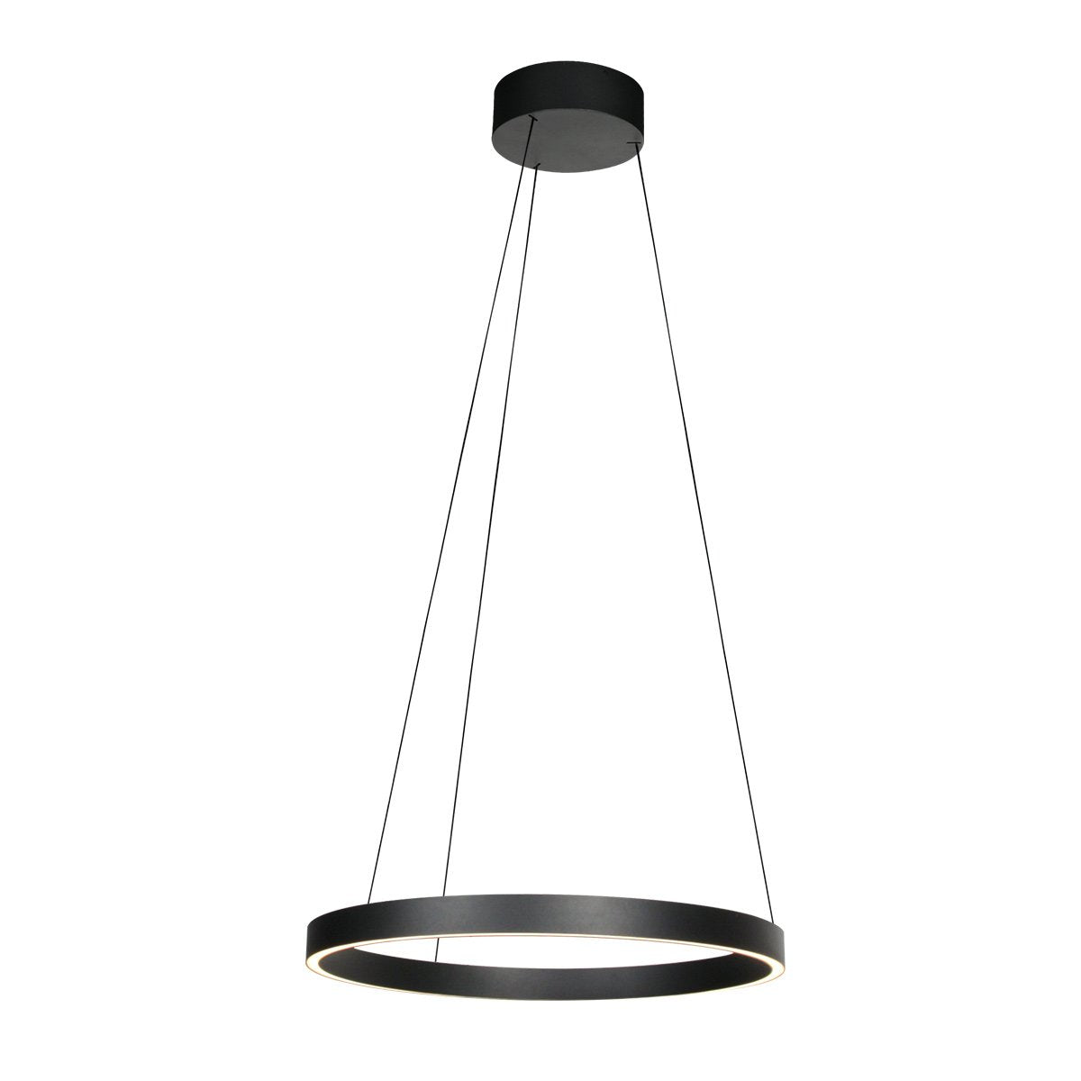 Steinhauer Exclusive - Hanglamp Mykty - Metaal - Ø 60 cm - LED - Zwart
