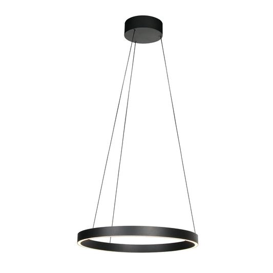 Steinhauer Exclusive - Hanglamp Mykty - Metaal - Ø 60 cm - LED - Zwart