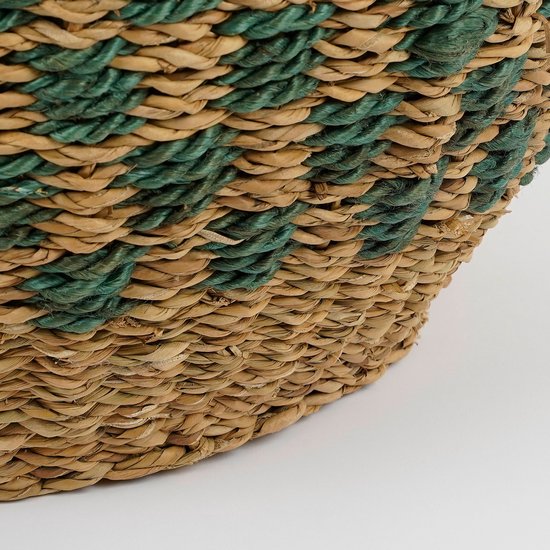Mica Decorations Billy Mand voor Plant - H52 x Ø47 cm - Zeegras - Groen