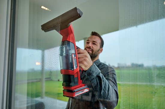 Einhell Accu Ruitenreiniger BRILLIANTO Li Solo - Power X-Change - 18V/Li-ion - Werkbreedte: 28 cm - Excl. accu en lader