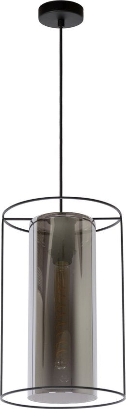 Lucide DOUNIA Hanglamp - Ø 25 cm - E27 - Zwart