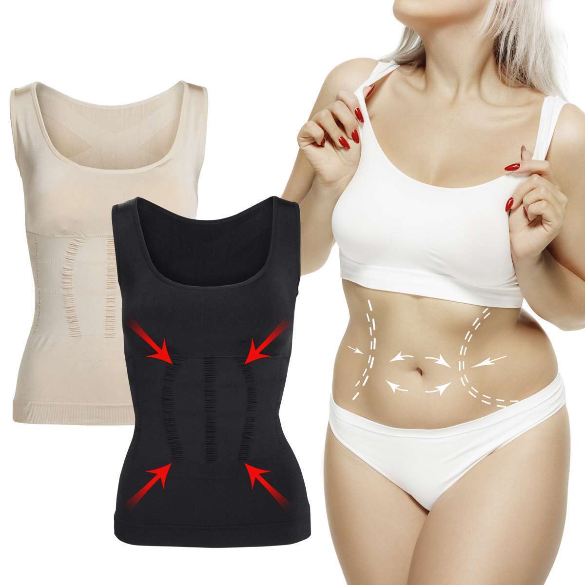 Mascot Online Slim Shirt Vrouwen - Beige - Maat XXL