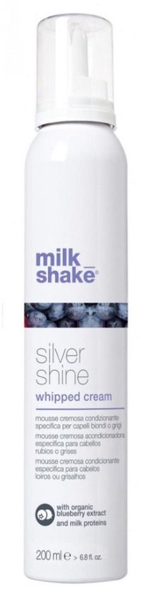 Milk Shake - Schuim Conditioner Silver Shine Blond Haar Grijs Haar (200 ml)