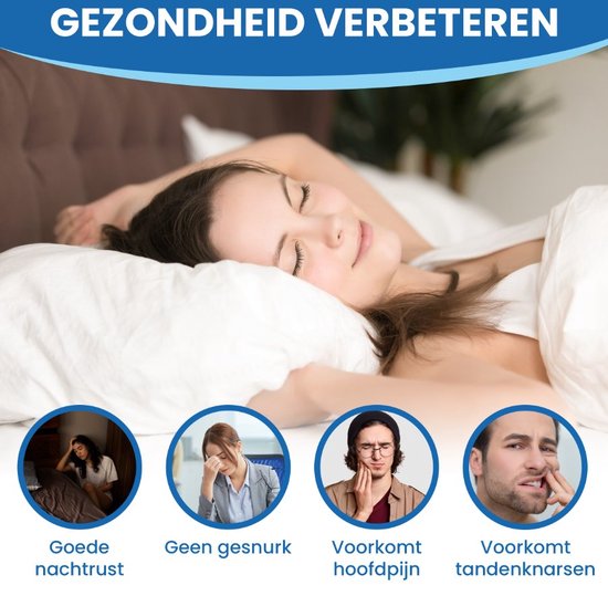 PurelyGoods® Snurkbeugel - Anti Snurk Beugel - Verstelbaar - Voor Mannen en Vrouwen