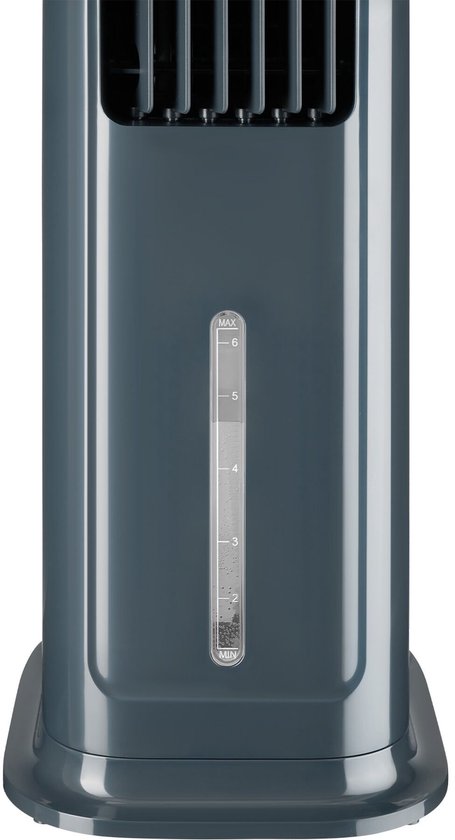 tectake® 4-in-1 Luchtkoeler Alaska - 5L Watertank - 3 Standen - Aircooler - Airco met Zwenkfunctie - Timer - Afstandsbediening - Koelelementen - Luchtbevochtiger - Ventilator - Luchtreiniger - Antraciet