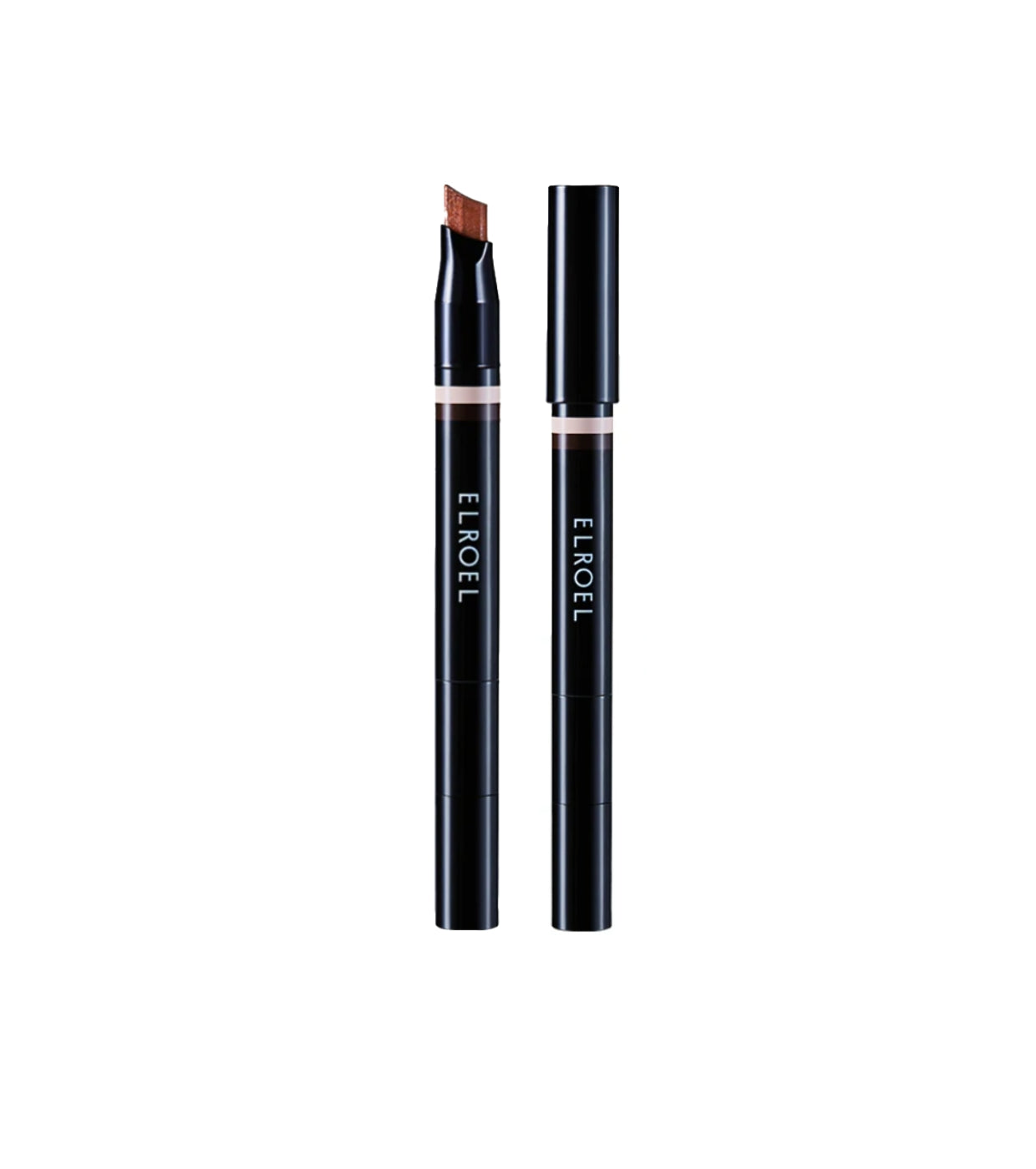 Elroel Eyeshadow Stick Blanc Double Shadow Stick - 01 Gold-Espresso - 3-in-1 Textuur - 48u Langdurig - 2,5 g