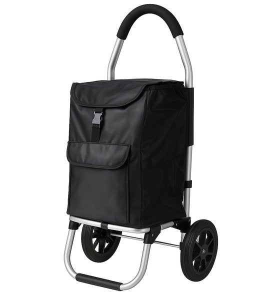 Outbee Boodschappentrolley - Boodschappenwagen - Boodschappenkar -Inklapbaar - Met wielen - Zwart