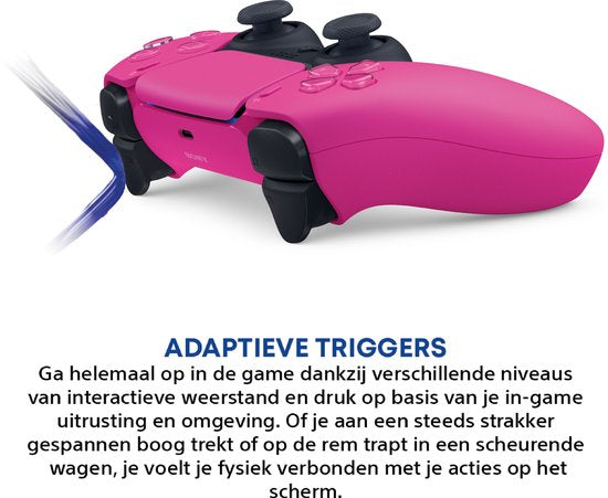 Sony PS5 DualSense Draadloze Controller - Nova Pink