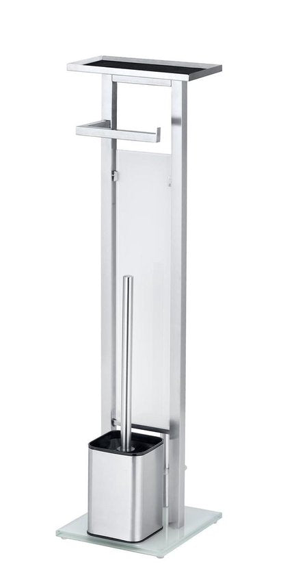 Wenko Toiletrolhouder- En Borstel Debar 70,5 Cm Rvs Zilver