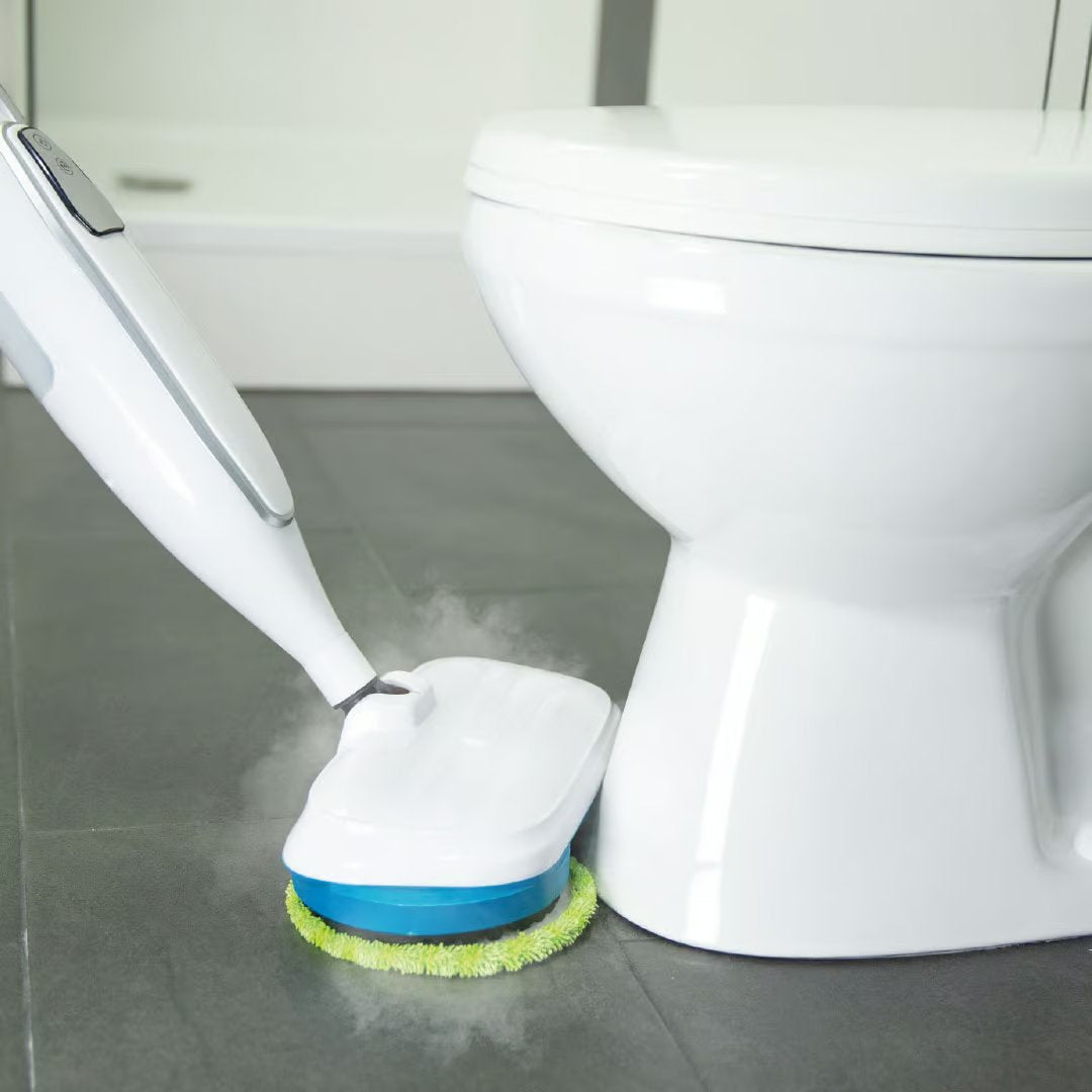 Livington Steam Twister Stoomreiniger - Roterende Reinigingskop - 3-Staps Dampfregeling - Inclusief Accessoires