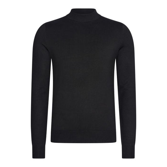 Mario Russo turtle neck t-shirt - Zwart - XL